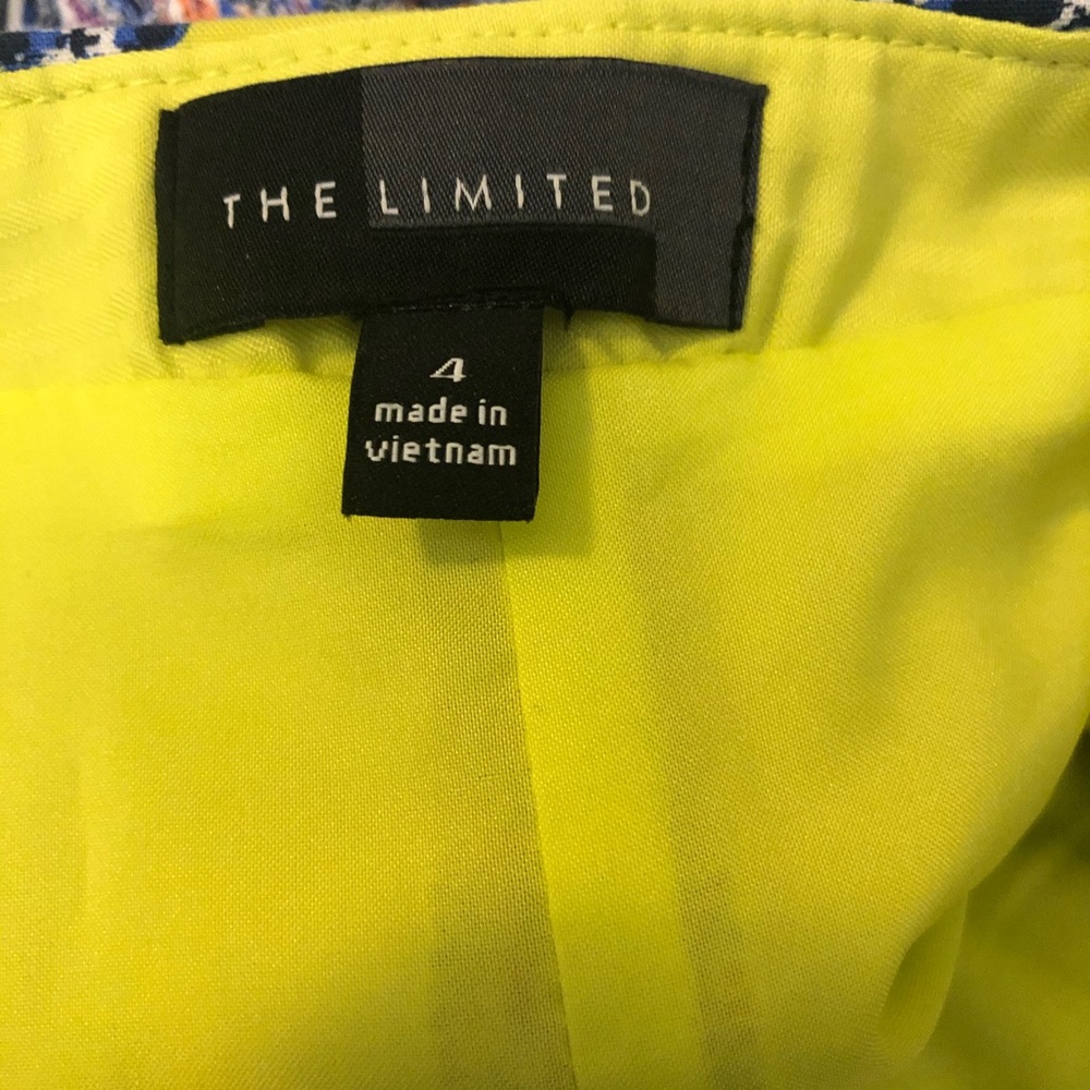 The Limited sz 4 vibrant pencil skirt - Picture 5 of 6